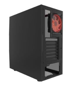 Xtech PHOBOS Gabinete Gaming Mid Tower ATX - Cristal Templado - Negro (Sin Fuente)