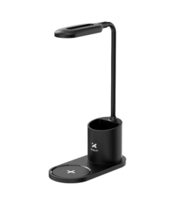 Xtech Lámpara LED de Escritorio 2 en 1 con Cargador Inalámbrico QI XTA-701