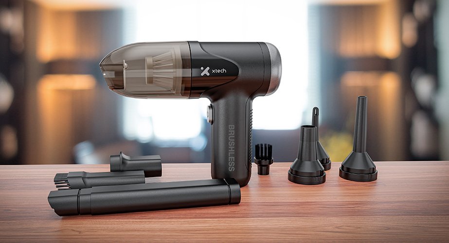 Xtech 2-in-1 Handheld Vacuum & Blower – Powerful 60,000 RPM – XTA-811 1 Xtech 2-in-1 Handheld Vacuum & Blower – Powerful 60,000 RPM – XTA-811