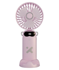 Xtech XTA-900PK - Ventilador Mini Portátil Recargable USB de 6 Velocidades