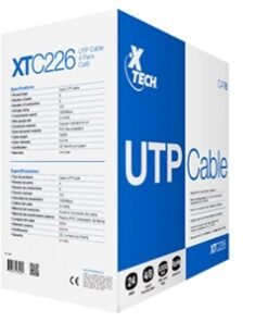 Xtech Cable Ethernet CAT6 - 305m Gris - 24 AWG - XTC-226