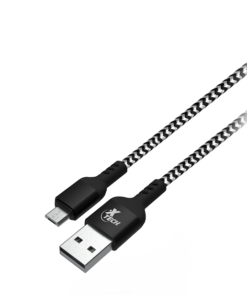 Xtech Cable USB-A a Micro USB Trenzado 1.8m Bicolor XTC-366