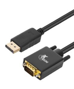 Cable Adaptador DisplayPort a VGA - Negro - Xtech