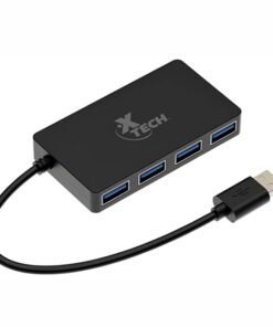 Xtech Hub USB 3.0 | 4 Puertos de Alta Velocidad