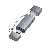 Lector de Tarjetas USB-C y USB 3.0 Xtech XTC-581 | SD/MicroSD | OTG para Móviles y PC