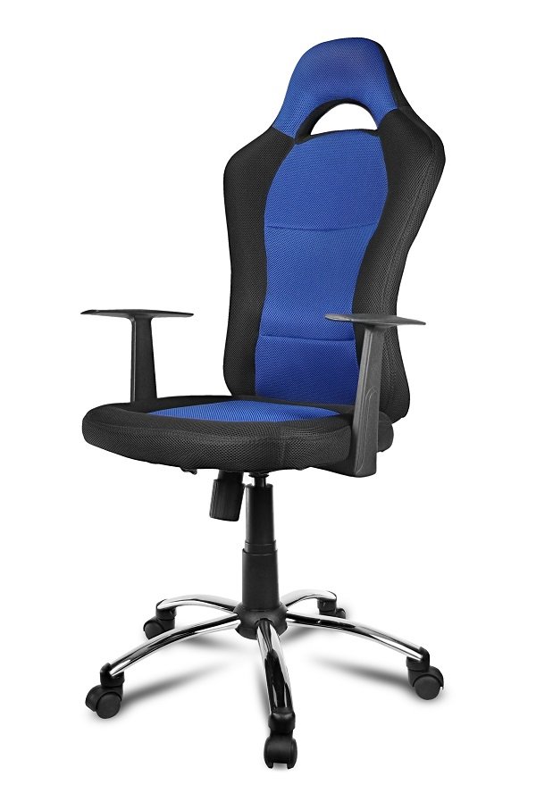 Xtech - Drakon Sport Chair - XTF-EC129 - Gaming - Blue & Black color - Max. weight capacity: 243lb 1 Xtech - Drakon Sport Chair - XTF-EC129 - Gaming - Blue & Black color - Max. weight capacity: 243lb