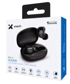 Xtech XTH-701 Xound Auriculares True Wireless con Estuche de Carga