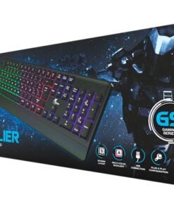Teclado Retroiluminado USB QWERTY Español Xtech CHEVALIER XTK-505S