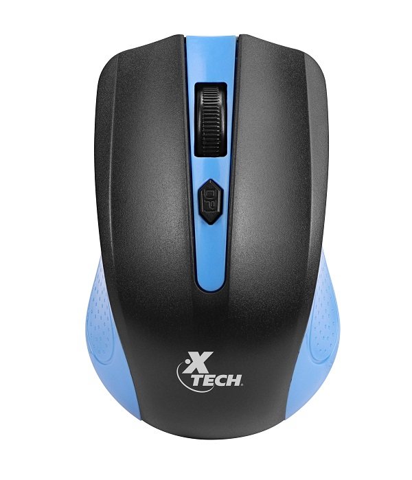 Mouse Inalámbrico 2.4GHz 1600 dpi Xtech XTM-310BL Azul 1 Xtech - Mouse - 2.4 GHz - Wireless - Blue - 1600 dpi XTM-310BL