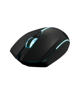 Xtech XTM-318 Mouse Inalámbrico Negro – 3200 DPI, 4 Botones, Iluminado