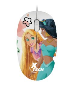 Mouse Xtech Disney Princess – USB con Cable