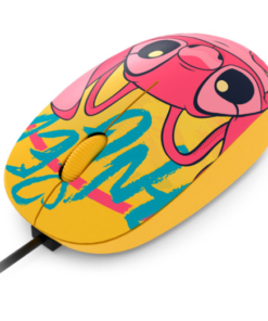 Mouse Disney Stitch Amarillo - USB con Cable - Xtech