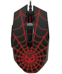 Xtech - XTM-M520SM - Mouse - USB - Wired - black  and red - Gaming Spider-Man