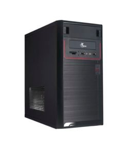 Xtech Gabinete PC Micro ATX Negro | Fuente de Poder 600W Incluida
