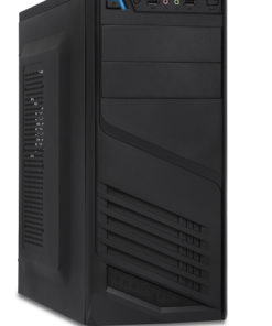 Xtech Gabinete Gamer ATX Negro con Fuente de Poder 600W