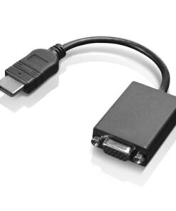 Alternative view of Lenovo - Adaptador de vídeo - HDMI macho a HD-15 (VGA) hembra - 20 cm