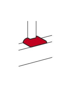 Alternative view of Legrand DLP - Unión Plana para Canaleta - Blanco RAL 9003 - Pack 10 Unidades