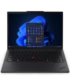 Alternative view of Lenovo ThinkPad T14 Gen 6 - Notebook - 14" - 1920 x 1080 LCD - Intel Core Ultra 5 225U / 3.8 GHz - 16 GB - DDR5 SDRAM - 512 GB SSD - None - Intel HD Graphics - Windows 11 Pro - Black - Spanish - 1-year warranty