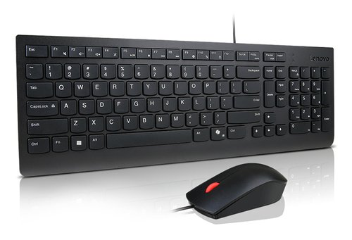 Lenovo Wired Keyboard & Mouse Combo | Plug & Play Reliability 3 Lenovo Wired Keyboard & Mouse Combo | Plug & Play Reliability - Imagen 3