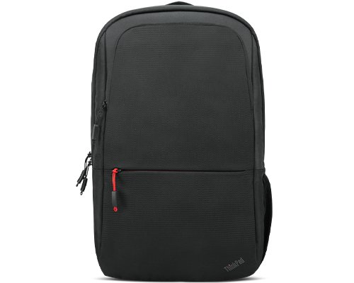 Lenovo ThinkPad Essential (Eco) - Mochila para transporte de portátil - 16" - negro con toques rojos 2 Lenovo ThinkPad Essential (Eco) - Mochila para transporte de portátil - 16" - negro con toques rojos - Imagen 2