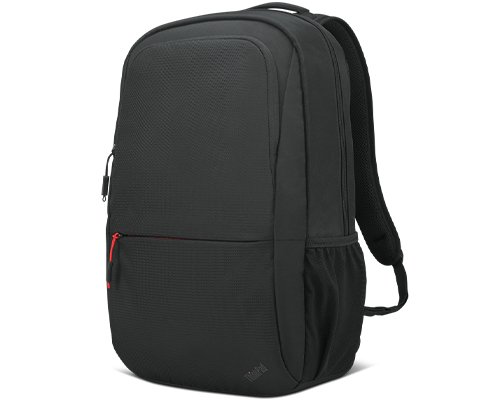 Lenovo ThinkPad Essential (Eco) - Mochila para transporte de portátil - 16" - negro con toques rojos 4 Lenovo ThinkPad Essential (Eco) - Mochila para transporte de portátil - 16" - negro con toques rojos - Imagen 4