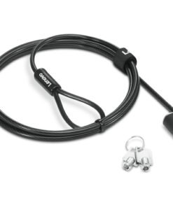 Alternative view of Lenovo NanoSaver Essential - Bloqueo de cable de seguridad - 1.5 m - para ThinkBook 14s Yoga G2 IAP; ThinkPad L13 Yoga Gen 3; L15 Gen 3; P1 Gen 5; T14s Gen 3