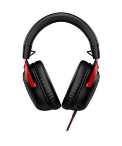HyperX Cloud 3 - Auricular - tamaño completo - cableado - USB, conector de 3,5 mm - negro, rojo - Imagen 3