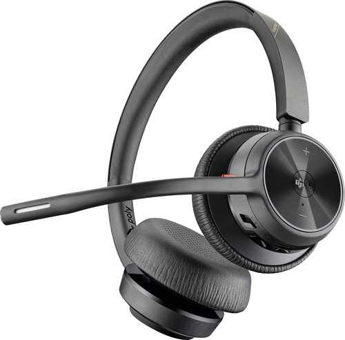 Poly Voyager 4320-M Diadema Profesional Híbrida Bluetooth y USB-C Certificada Microsoft Teams y Zoom Negra 5 Poly Voyager 4320-M Diadema Profesional Híbrida Bluetooth y USB-C Certificada Microsoft Teams y Zoom Negra - Imagen 5