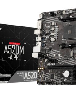 Alternative view of MSI A520M-A PRO: Placa Base Ryzen para PC Gaming