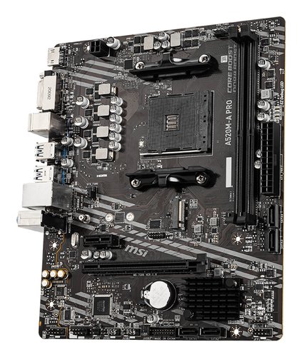 MSI A520M-A PRO: Placa Base Ryzen para PC Gaming 4 MSI A520M-A PRO: Placa Base Ryzen para PC Gaming - Imagen 4