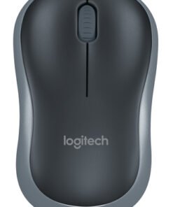 Alternative view of Logitech M185 - Ratón - óptico - 3 botones - inalámbrico - 2.4 GHz - receptor inalámbrico USB - gris vencejo