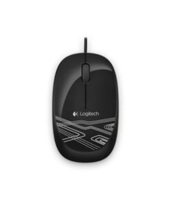 Alternative view of Logitech M105 - Ratón - óptico - cableado - USB - negro