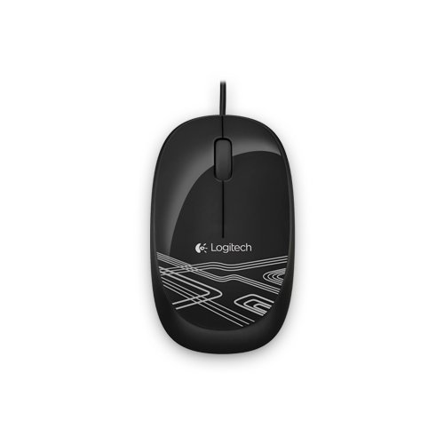 Logitech M105 - Ratón - óptico - cableado - USB - negro 2 Logitech M105 - Ratón - óptico - cableado - USB - negro - Imagen 2