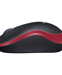 Mouse Inalámbrico 2.4GHz Óptico Ambidiestro Rojo Logitech M185 - Imagen 3