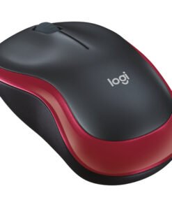 Mouse Inalámbrico 2.4GHz Óptico Ambidiestro Rojo Logitech M185 - Imagen 5