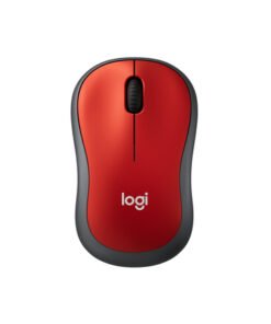 Mouse Inalámbrico 2.4GHz Óptico Ambidiestro Rojo Logitech M185 - Imagen 6