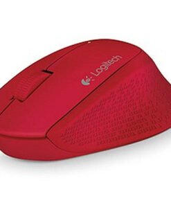 Alternative view of Logitech M280 Ratón Inalámbrico Óptico, 3 Botones, Receptor USB, Diestro, Rojo