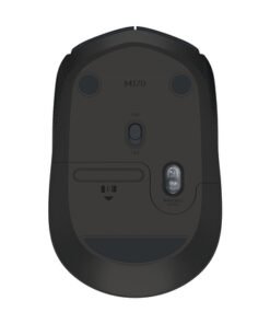 Alternative view of Logitech M170 - Ratón - diestro y zurdo - inalámbrico - 2.4 GHz - receptor inalámbrico USB - negro