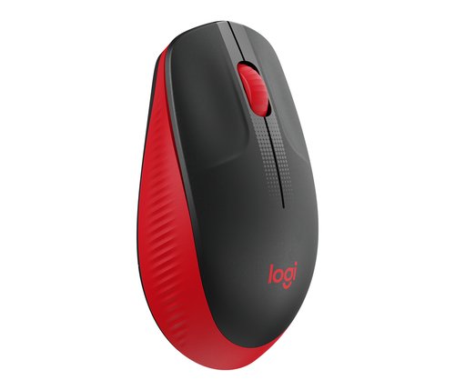 Mouse Inalámbrico Óptico Rojo Logitech M190 7 Mouse Inalámbrico Óptico Rojo Logitech M190 - Imagen 7