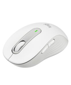 Alternative view of Logitech Signature M650 - Ratón - manos pequeñas - diestro y zurdo - inalámbrico - 2.4 GHz, Bluetooth - receptor de USB Logitech Logi Bolt - blanco hueso