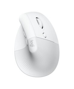 Logitech Lift Vertical Ergonomic Mouse - Ratón vertical - ergonómico - 6 botones - inalámbrico - 2.4 GHz, Bluetooth - receptor de USB Logitech Logi Bolt - blanco hueso - Imagen 3