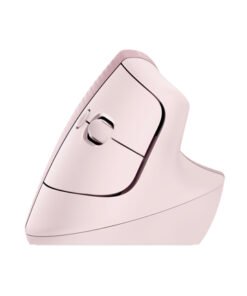 Alternative view of Logitech Lift Vertical Ergonomic Mouse - Ratón vertical - ergonómico - 6 botones - inalámbrico - 2.4 GHz, Bluetooth - receptor de USB Logitech Logi Bolt - rosa