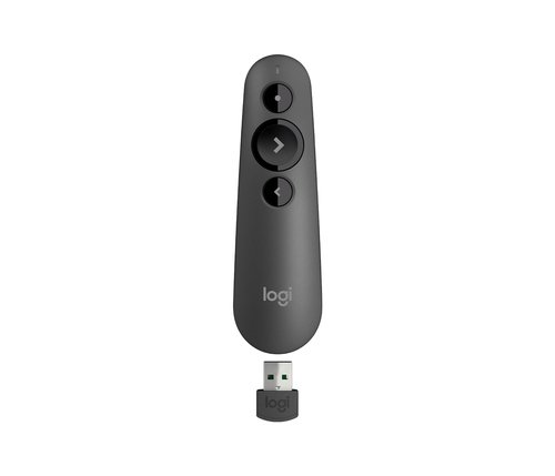 Presentador Inalámbrico 3 botones Grafito Logitech R500 2 Presentador Inalámbrico 3 botones Grafito Logitech R500 - Imagen 2