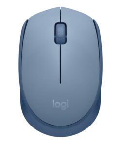 Alternative view of Logitech M170 Wireless Mouse, Ambidextrous, Blue Gray - Ratón - diestro y zurdo - óptico - 3 botones - inalámbrico - 2.4 GHz - receptor inalámbrico USB - azul/gris