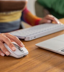 Logitech MX Anywhere 3S – Ratón Inalámbrico Bluetooth/Logi Bolt – Multidispositivo, Precisión y Portabilidad – Gris - Imagen 3