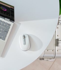 Logitech MX Anywhere 3S – Ratón Inalámbrico Bluetooth/Logi Bolt – Multidispositivo, Precisión y Portabilidad – Gris - Imagen 4