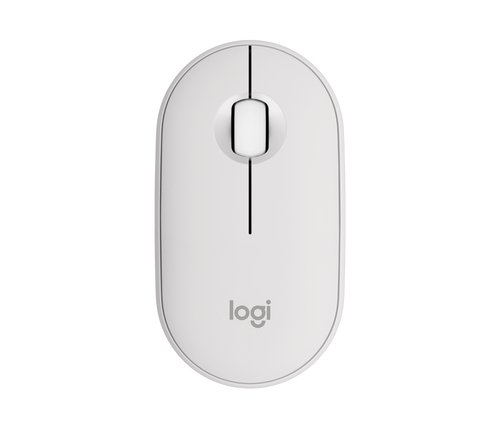 Logitech Pebble Mouse 2 M350s Ratón Inalámbrico Bluetooth Blanco 2 Logitech Pebble Mouse 2 M350s Ratón Inalámbrico Bluetooth Blanco - Imagen 2