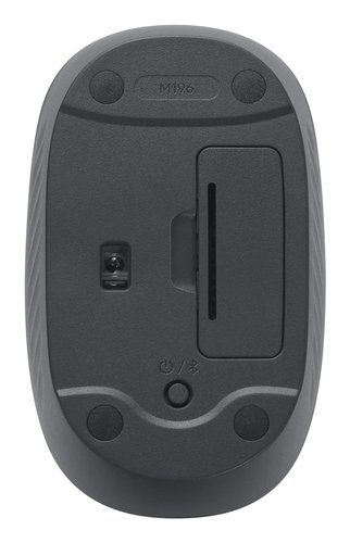 Logitech Wireless Mouse M196 Bluetooth Graphite 3 Logitech Wireless Mouse M196 Bluetooth Graphite - Imagen 3