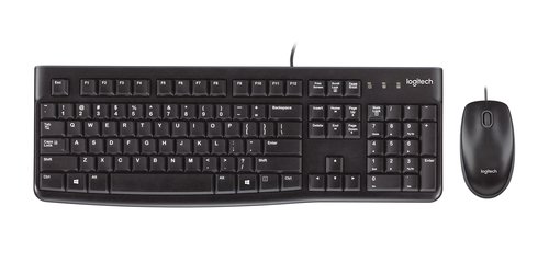 Logitech MK120 Combo Teclado y Ratón USB Cableado 2 Logitech MK120 Combo Teclado y Ratón USB Cableado - Imagen 2