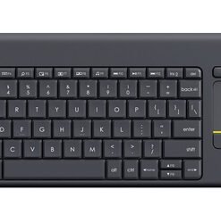 Alternative view of Logitech K400 Plus: Teclado Inalámbrico Táctil, Negro